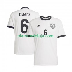 Camisola Alemanha Joshua Kimmich 6 ANVERSARY Homem Equipamento Primeiro 2025 Manga Curta